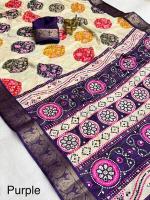 Vastrangan bandhani print surat m saree wholesale market